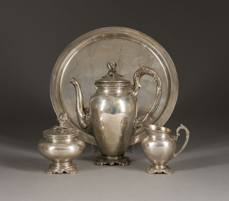 Bild 4-TEILIGES KAFFEE-KERNSTÜCK