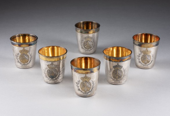 Auktion 155<br>SECHS SILBERBECHER