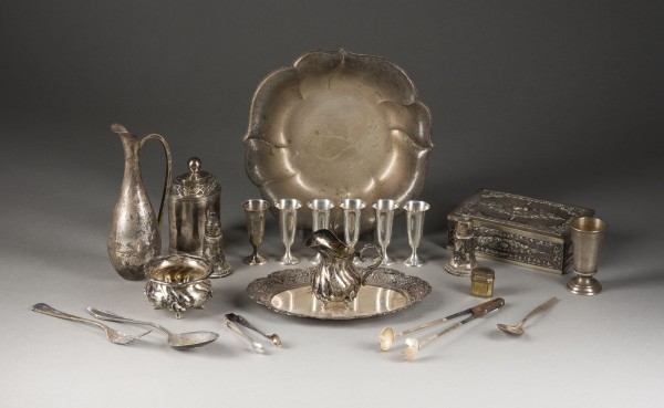 Bild SAMMLUNG VON 16 SILBEROBJEKTEN