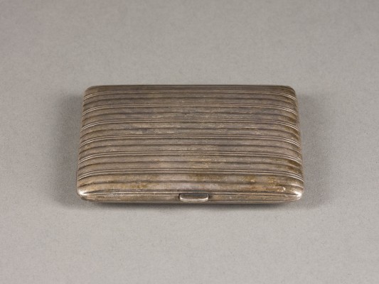 Picture SEHR MASSIVES 900ER SILBER ZIGARETTENETUI