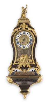Bild BEDEUTENDE LOUIS-XV-BOULLE-PENDULE MIT KONSOLE *
