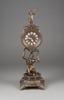 Auktion 155<br>SELTENE FIGURENUHR 'TEMPUS FUGIT'