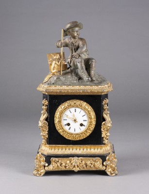 Auction 155<br>FIGURENPENDULE 'JUNGE MIT BIBER'