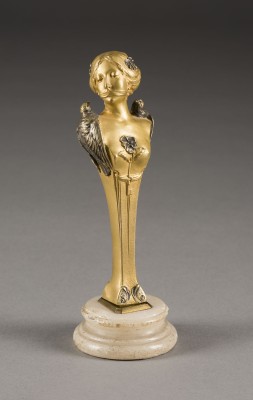 Auktion 155<br>JUGENDSTIL-PETSCHAFT 'DAS BRIEFGEHEIMNIS'