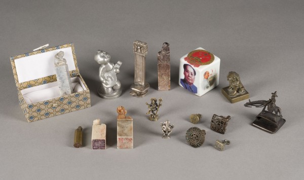 Picture KONVOLUT AUS 16 ASIATISCHEN SIEGELSTÖCKEN