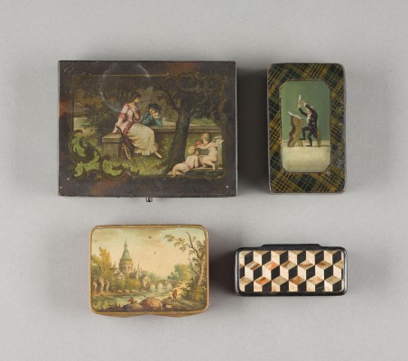 Picture KONVOLUT AUS 4 METALL- UND LACKDOSEN