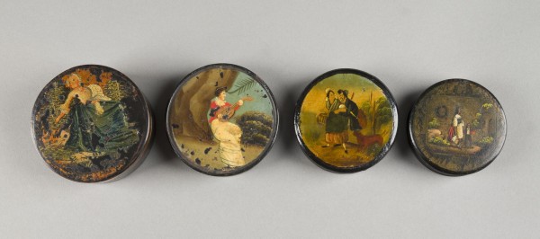 Picture KONVOLUT AUS VIER SCHNUPFTABAKDOSEN