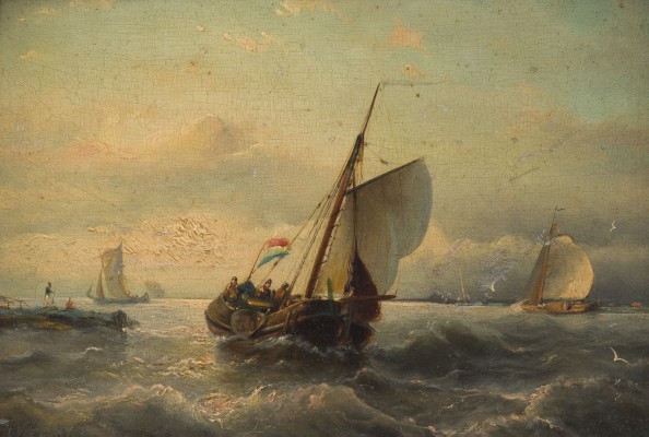 Auktion 155<br>STÜRMISCHE SEE, 1868