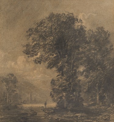 Auktion 155<br>LANDSCHAFT MIT JÄGER