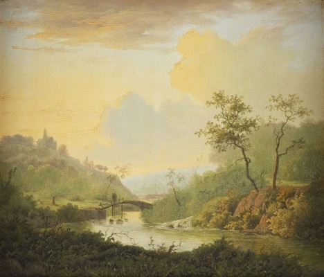 Auktion 155<br>FLUSSLANDSCHAFT (1843)