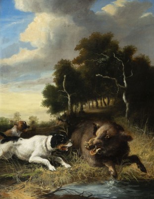 Auktion 155<br>JAGDSZENE