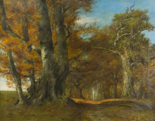 Auktion 155<br>WALDLANDSCHAFT. 1909