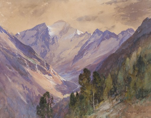 Auktion 155<br>GEBIRGSLANDSCHAFT