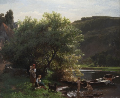 Auktion 155<br>DIE KLEINEN BADENDEN. 1865