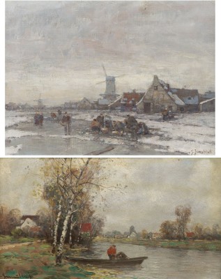 Auction 155<br>ZWEI LANDSCHAFTEN