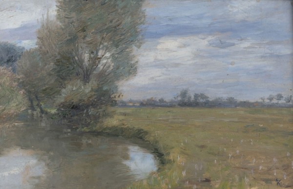 Auktion 155<br>LANDSCHAFT MIT SEE