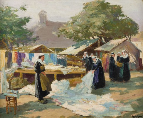 Auktion 155<br>DER TÜCHERMARKT VON CONCARNEAU