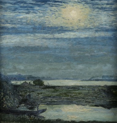 Auktion 155<br>MONDSCHEIN ÜBER FLUSSAUEN