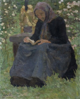 Picture ALTE FRAU, STUDIE, 1908
