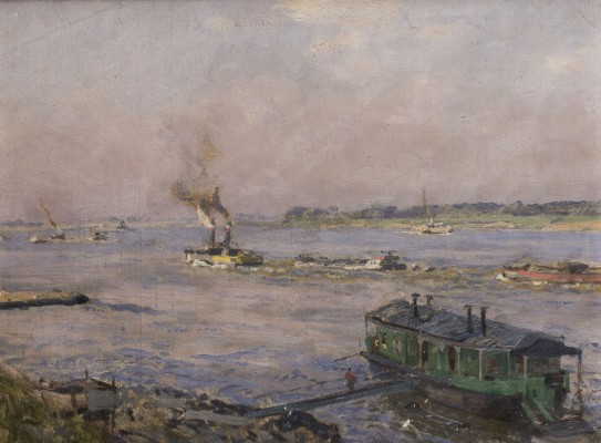 Auction 155<br>DER RHEIN BEI SCHÖNEM WETTER