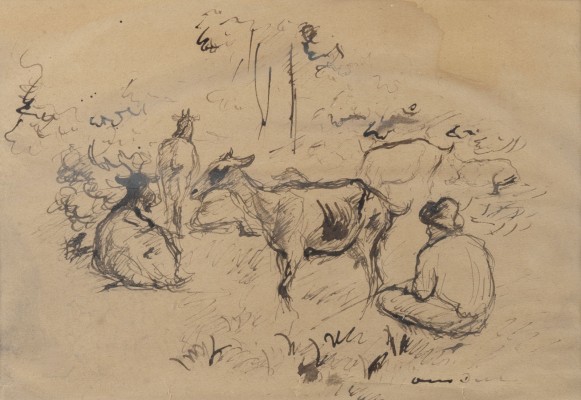 Auktion 155<br>HIRTE MIT ZIEGE