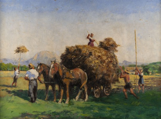 Auktion 155<br>HEUERNTE, 1946