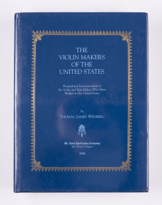 Auction 155<br>THE VIOLIN MAKERS OF THE UNITED STATES OF AMERICA - WENBERG