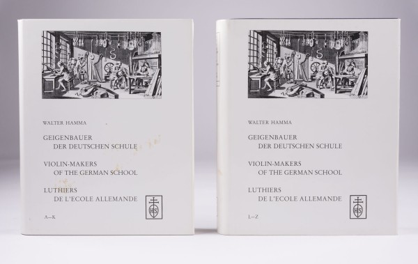 Picture DOPPELBAND GEIGENBAUER DER DEUTSCHEN SCHULE - WALTER HAMMA