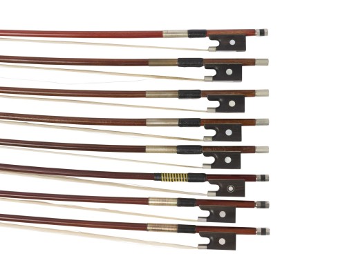 Auction 155<br>KONVOLUT VON ACHT SCHÜLER VIOLINBÖGEN (1/4, 1/2, 3/4)