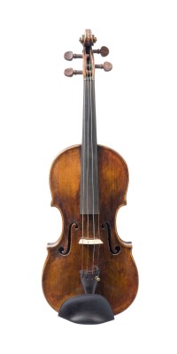 Auktion 155<br>FEINE VIOLINE FÜSSENER SCHULE UND ZWEI VIOLINBÖGEN*
