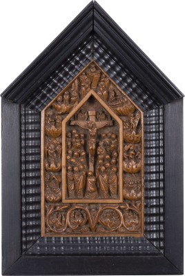 Bild RELIEF: MINIATUR KREUZIGUNG