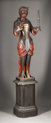 Auction 155<br>GROSSE STEHENDE TEUFELFIGUR