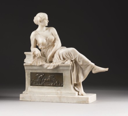 Bild SITZENDE DAME (WOHL PAOLINA BONAPARTE)