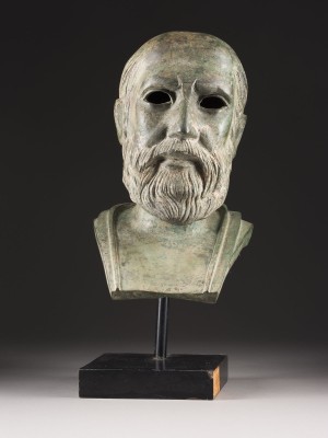 Auktion 155<br>GROSSE BÜSTE DES HIPPOKRATES VON KOS