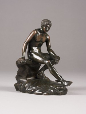 Bild KLEINER SITZENDER HERMES AUS HERCULANEUM