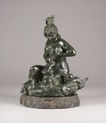 Auction 155<br>CARITAS ROMANA (STILLENDE FAUNIN MIT IHREN KINDERN)