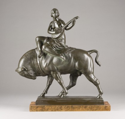 Picture 'EUROPA MIT LAUTE AUF DEM STIER'