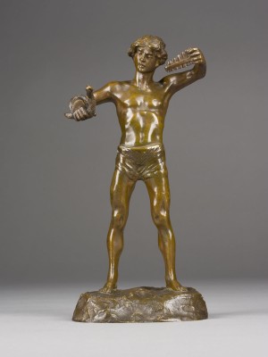 Auktion 155<br>JÜNGLING MIT SCHLANGE UND PANFLÖTE