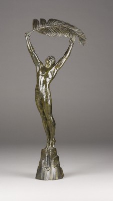 Picture 'PALME DE LA VICTOIRE' (ATHLET MIT PALMENZWEIG)
