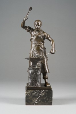 Auktion 155<br>SCHMIED AM AMBOSS