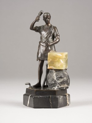 Auction 155<br>'STEINMETZ BEI DER ARBEIT'