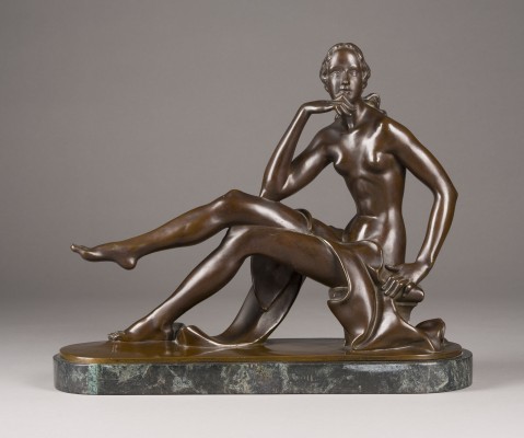 Bild SITZENDER FRAUENAKT