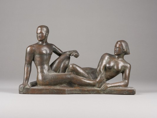 Auction 155<br>LIEGENDES LIEBESPAAR