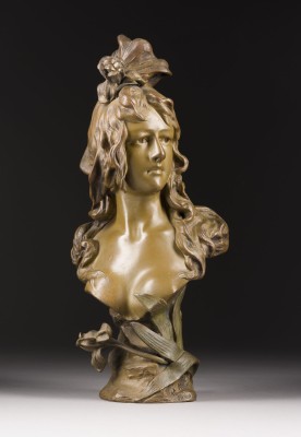 Auktion 155<br>JUGENDSTIL FRAUENBÜSTE