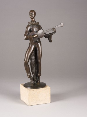 Auktion 155<br>HARLEKIN MIT LAUTE