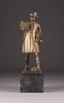 Bild SCHULMÄDCHEN ('LESERATTE')