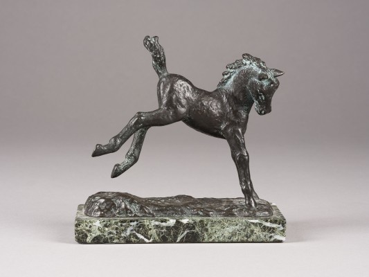 Auktion 155<br>GALOPIERENDES FOHLEN