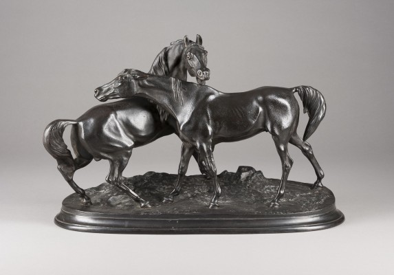 Auktion 155<br>'L'ACCOLADE' (ZWEI PFERDE)