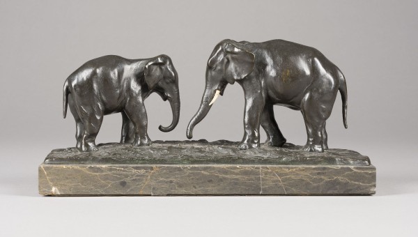 Picture ZWEI ELEFANTEN