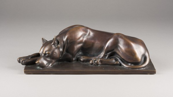 Auktion 155<br>SCHLAFENDER DOBERMANN